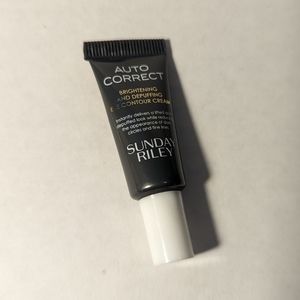 Sunday Riley Auto Correct Brightening and Depuffing eye contouring cream